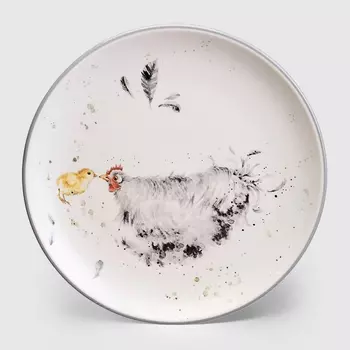 Тарелка Lefard Funny hens закусочная 21 см