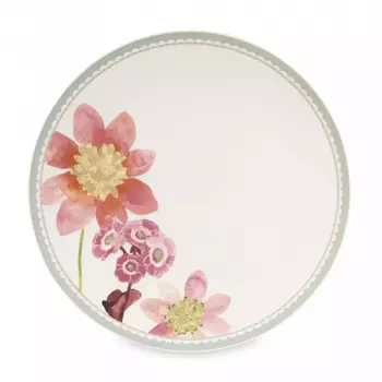 Тарелка Maxwell & Williams Primula обеденная розовая 27 см