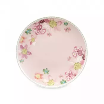 Тарелка Maxwell & Williams Primula закусочная розовая 20 см