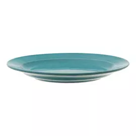 Тарелка мелкая Башкирский фарфор Принц 24 см голубой