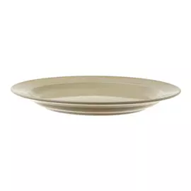 Тарелка мелкая Башкирский фарфор Принц 26,5 см светло-бежевый