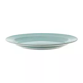 Тарелка мелкая Башкирский фарфор Принц 26,5 см голубой