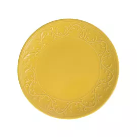 Тарелка мелкая Kutahya porselen Ivy желтый 20 см