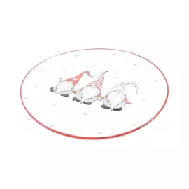 Тарелка Mercury Happy gnomes 26 см