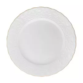 Тарелка обеденная 27 см Kutahya Porselen BASAK Отводка золото