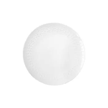 Тарелка обеденная Easy life drops белый 26 см