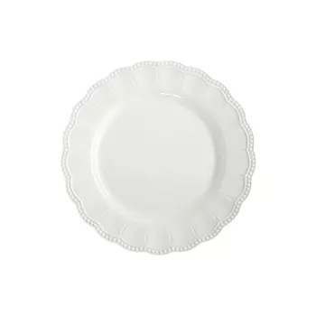Тарелка обеденная Easy life elite белый 26 см