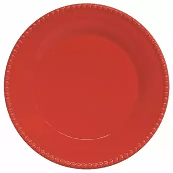 Тарелка обеденная Easy life Красный Tiffany 26 см