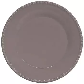 Тарелка обеденная Easy life Темно-серый Tiffany 26 см