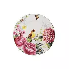 Тарелка обеденная IMARI Цветы и птицы 27 см