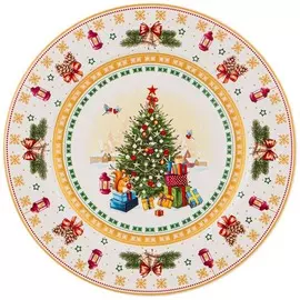 Тарелка обеденная Lefard Елка 27 см