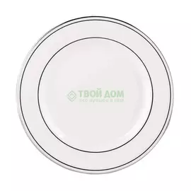 Тарелка обеденная LENOX Платиновый кант 27,5 см