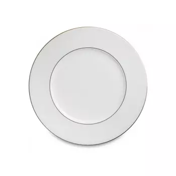 Тарелка обеденная Narumi белый жемчуг 27 см