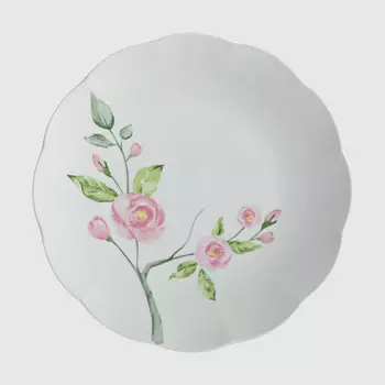 Тарелка обеденная Royal Garden Ветка розы 27 см