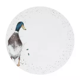 Тарелка обеденная Royal Worcester 27см забавная фауна утка