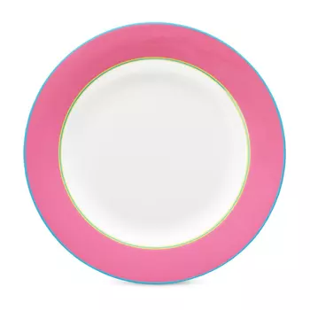 Тарелка обеденная Spode Калипсо костяной фарфор розовая 29 см