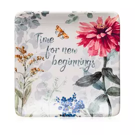 Тарелка пирожковая Certified Int Весенний букет 15х15 см (CER27971-3)