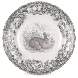 Тарелка пирожковая Spode Заяц. Деламери, сельские мотивы 15 см