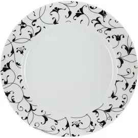 Тарелка плоская Cmielow Cosmopolitan 19 см черный