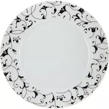 Тарелка плоская Cmielow Cosmopolitan 26 см черный