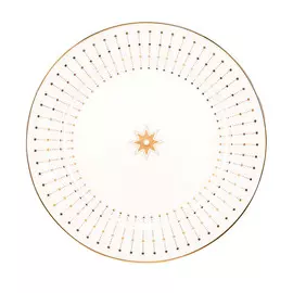 Тарелка плоская ИФЗ Азур Золото 20 см