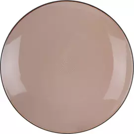 Тарелка подстановочная Meibo 26 см бежевая