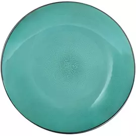 Тарелка подстановочная Meibo 26 см бирюза