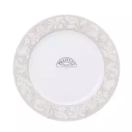 Тарелка Porcelaine du reussy sancerre 17 см декор solene