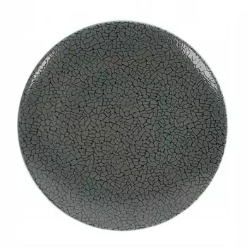 Тарелка Porcelana Bogucice Zina Graphite 22 см