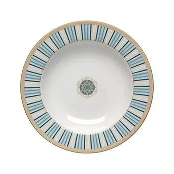 Тарелка Pozzi Milano 1876 Liberty суповая 21,5 см