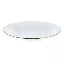 Тарелка суповая 22 см Kutahya porselen Caprice отводка платина