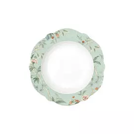 Тарелка суповая Easy Life Zen Garden 23 см зеленый