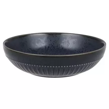 Тарелка суповая Home & Style Black kitchen 18 см