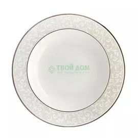 Тарелка суповая LENOX Чистый опал 23 см