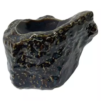 Тарелка Veles Камень родонит Полночь волшебства 16х11 см