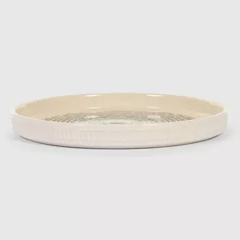 Тарелка White Rabbit Embossed 27 см