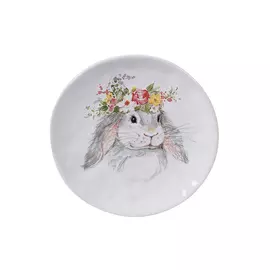 Тарелка закусочная Certified Int Милый кролик 21,5 см