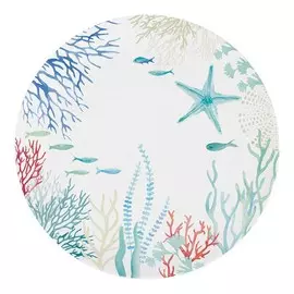 Тарелка закусочная Easy life Море 19 см