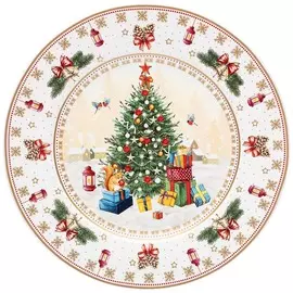 Тарелка закусочная Lefard Елка 20,5 см