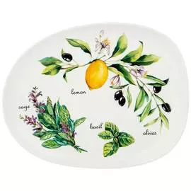 Тарелка закусочная Lefard Секретные ингредиенты 22х17.5х2 см