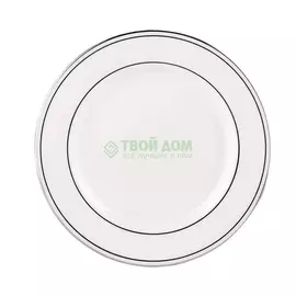 Тарелка закусочная LENOX Платиновый кант 20,5 см