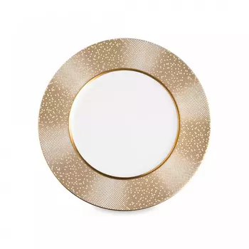 Тарелка закусочная Narumi Золотая пыль 21 см