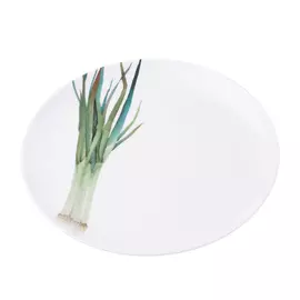 Тарелка закусочная Noritake зеленый лук 24 см