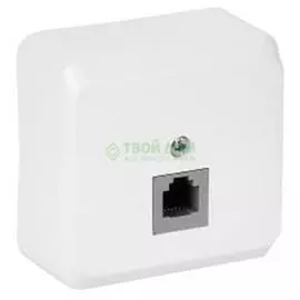 Телефонная розетка Schneider Electric Этюд TELA-001B