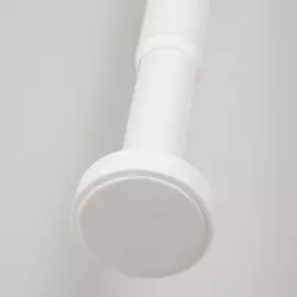 Телескопический карниз для ванной Wasserkraft Kammel белый 110-200 см
