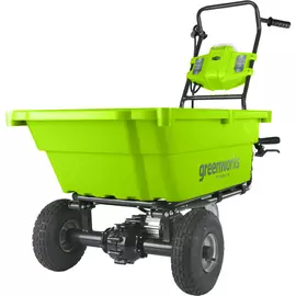 Тележка Greenworks G40GCK4 с АКБ 4 А/ч и ЗУ