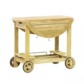 Тележка сервировочная с 4 колёсами Cambium 90х75 см