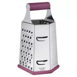 Терка шестигранная Guffman Casa 23 см фиолетовая