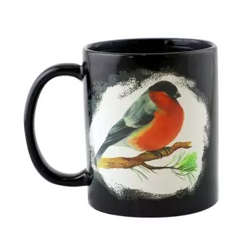 Термо-кружка ND Play Снегирь 330 мл фарфор