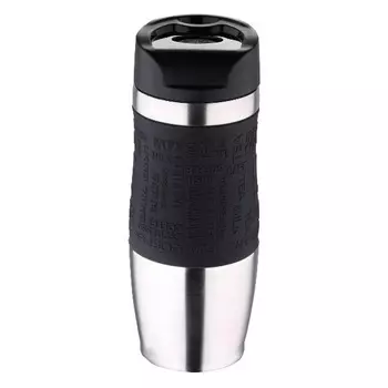 Термокружка Bergner черная 375 мл